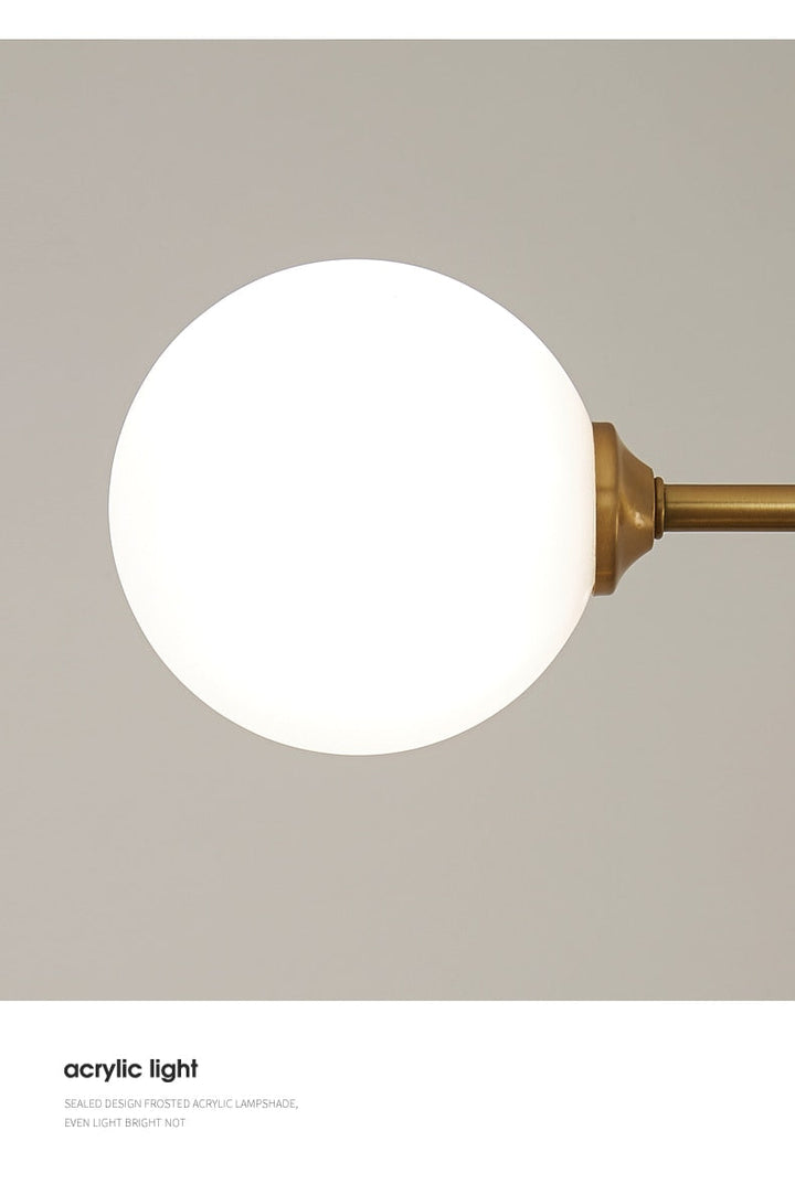 Valentina Suspension Luminaire LED Métal Doré - Neutralighting