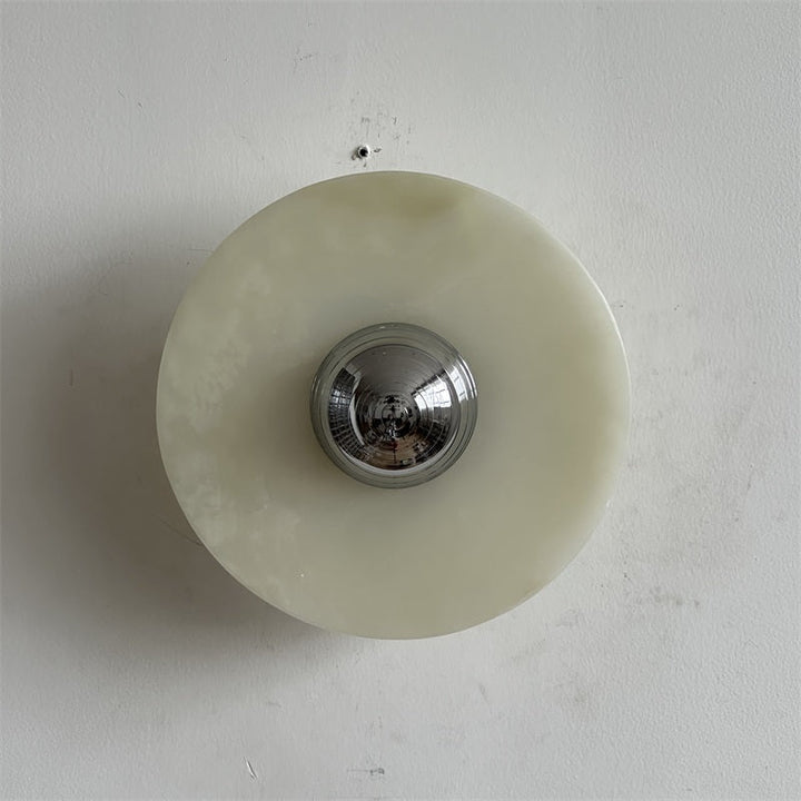 Arsole Applique Murale Ronde en Jade et Métal Moderne Minimaliste - Neutralighting