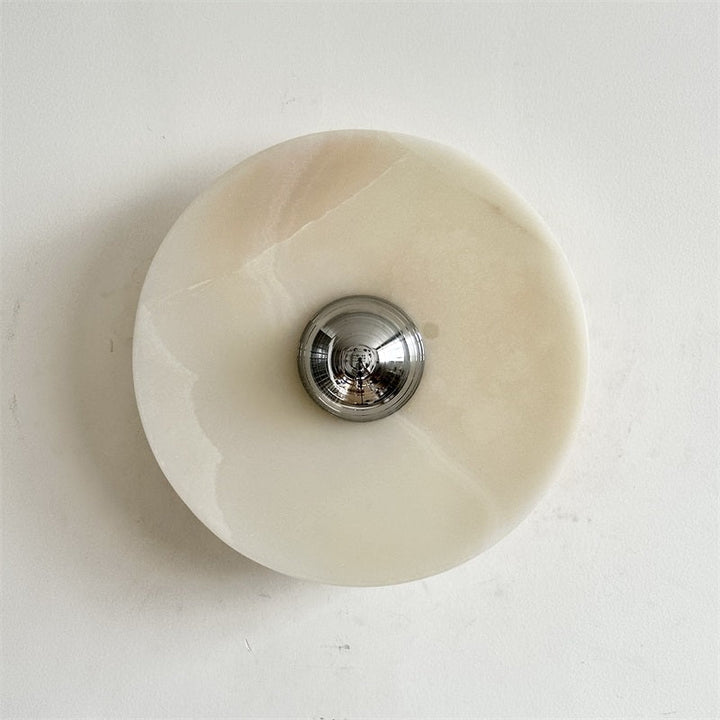 Arsole Applique Murale Ronde en Jade et Métal Moderne Minimaliste - Neutralighting