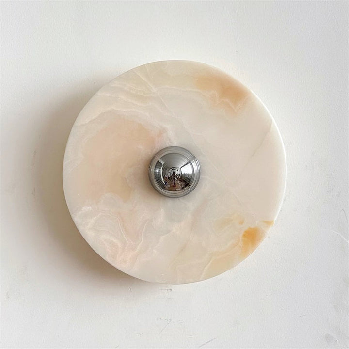 Arsole Applique Murale Ronde en Jade et Métal Moderne Minimaliste - Neutralighting