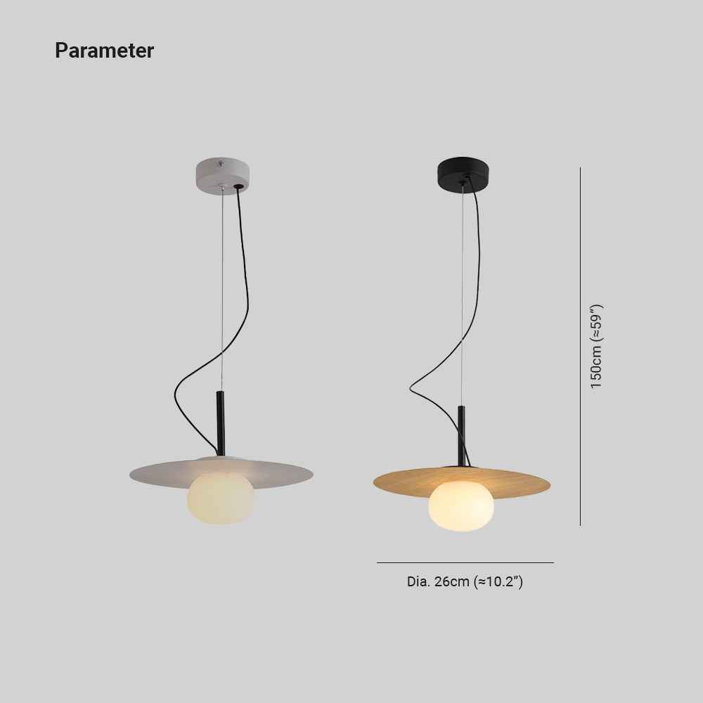 Suspension Arisha Verre LED V23