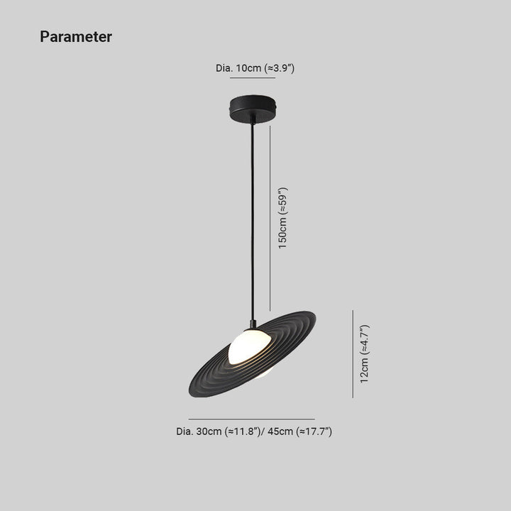 Arisha Suspension Créative Volante Métal PVC Salle à Manger Chambre à Coucher - Neutralighting