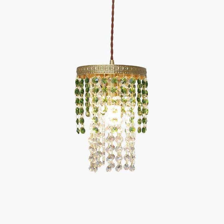 Kristy Suspension Vintage Cristal Métal Chambre à Coucher - Neutralighting