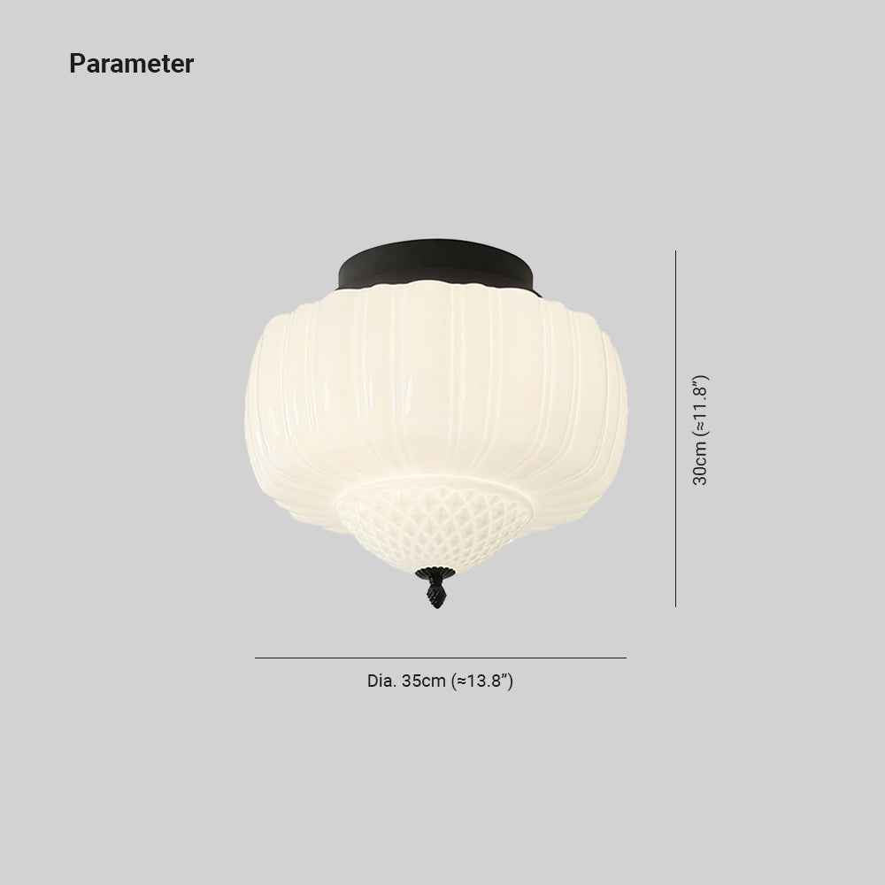 Plafonnier Arisha Verre LED V15