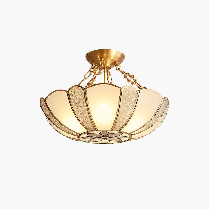 Plafonnier Silva en Verre – Élégance Plafonnier