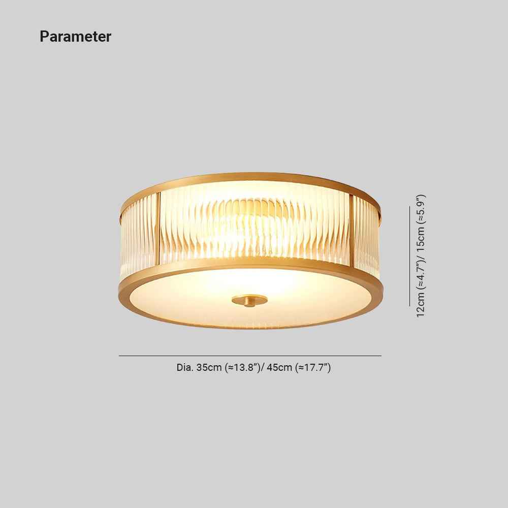 Plafonnier Silva en Verre – Plafonnier Raffiné
