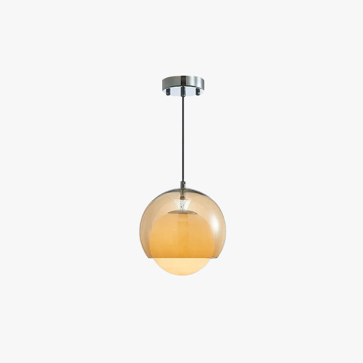 Valentina Minimaliste LED Suspension Métal/Verre Chambre À Coucher - Neutralighting