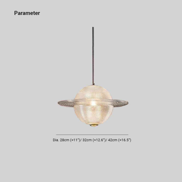Valentina Moderne Créatif LED Suspension Métal/Verre Chambre À Coucher - Neutralighting