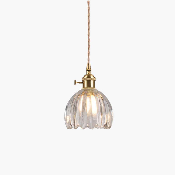 Valentina Rétro LED Suspension Verre Salon - Neutralighting