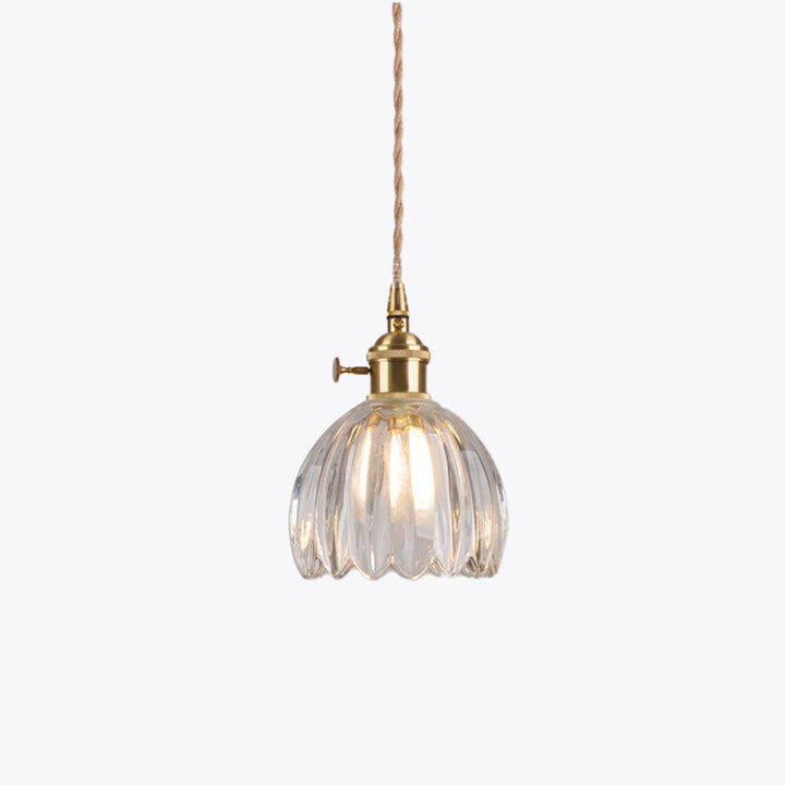 Valentina Rétro LED Suspension Verre Salon - Neutralighting