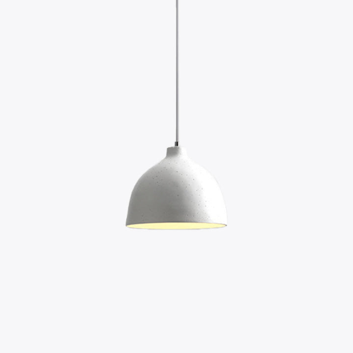 Avi Industriel LED Suspension Résine Bol Chambre À Coucher - Neutralighting