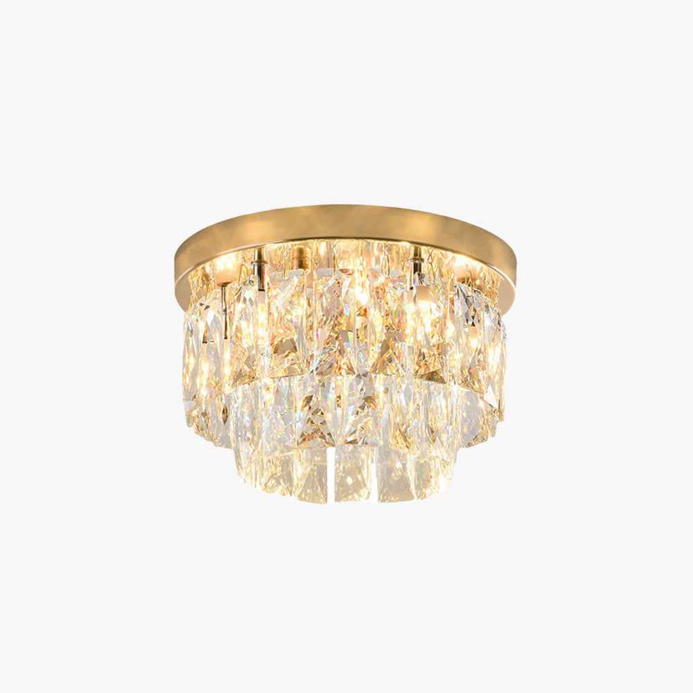 Kristy Luxueux Rond Plafonnier Chambre à Coucher - Neutralighting