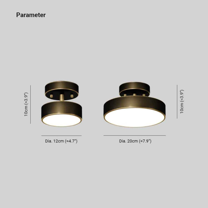 Plafonnier Arisha Acrylique LED V35