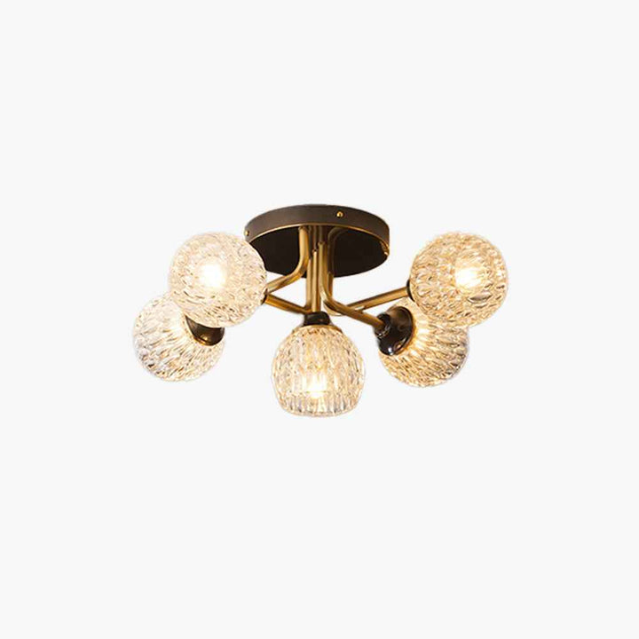 Plafonnier Valentina en Verre – Design Plafonnier Épuré