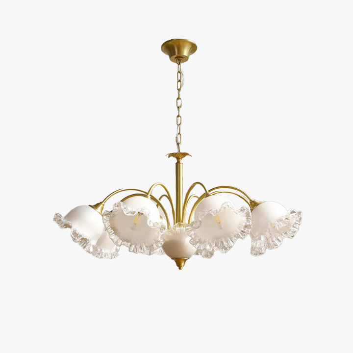 Arisha Rétro LED Métal Verre Lustre Salon Chambre à Coucher - Neutralighting