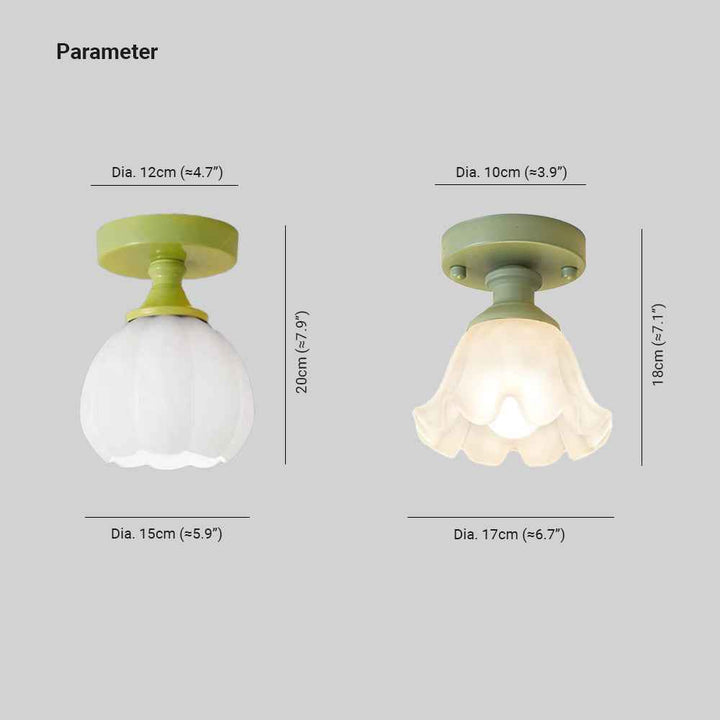 Plafonnier Arisha Verre LED V22