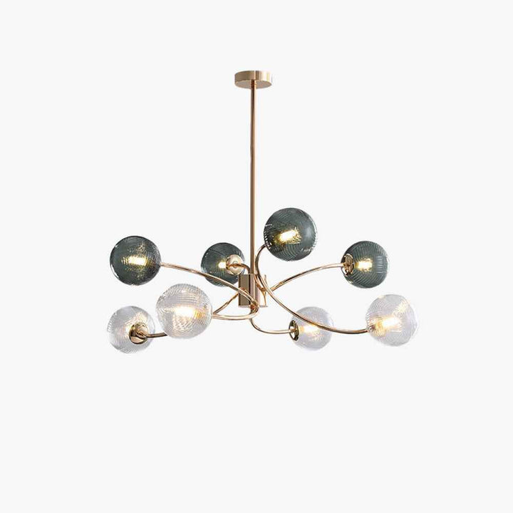 Valentina Moderne LED Suspension Métal Verre Chambre à coucher - Neutralighting