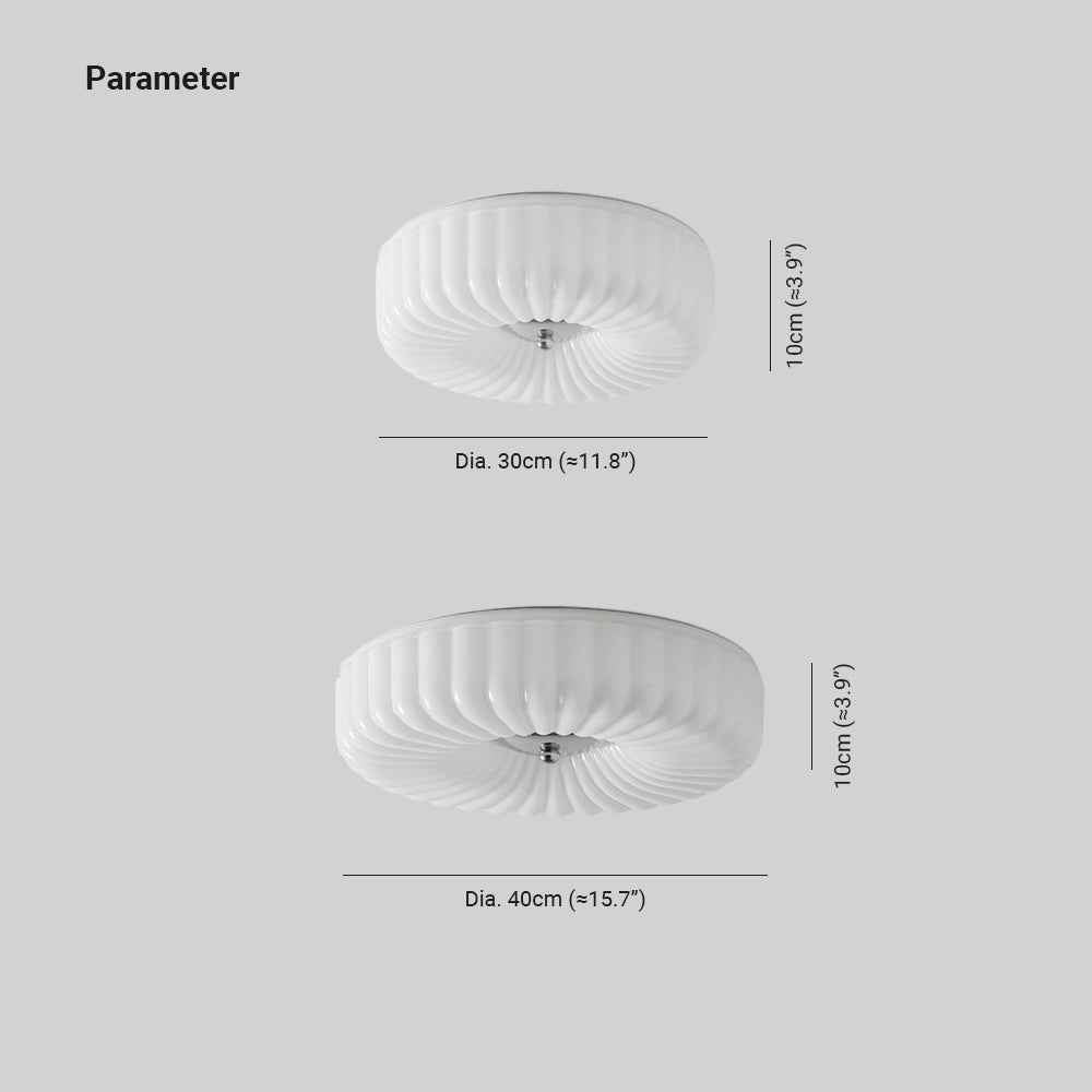 Plafonnier Arisha Verre LED V14