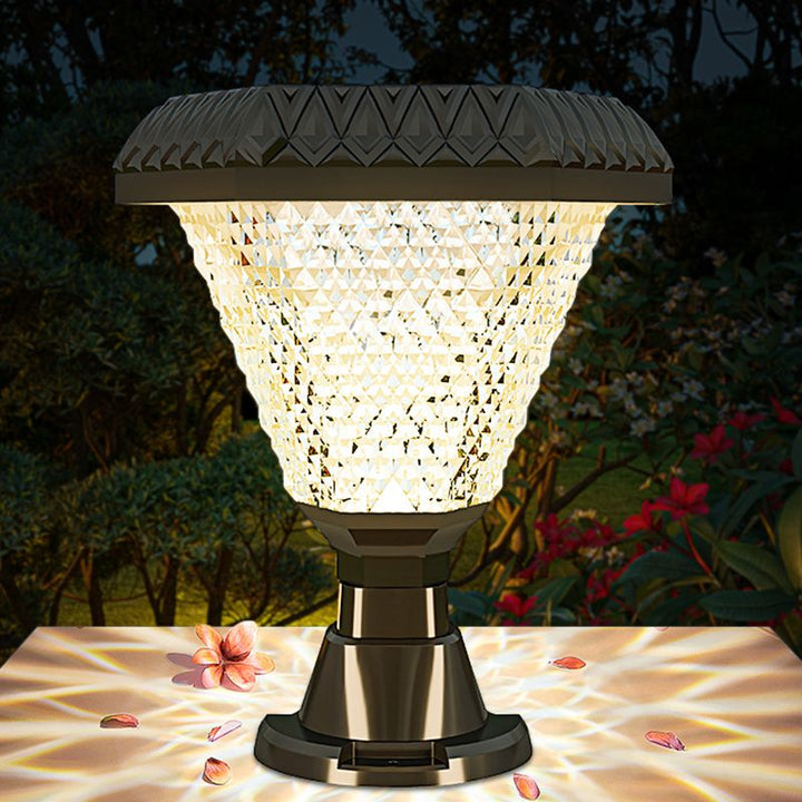 Ray Lampe de Poteau Solaire Géométrique - Neutralighting