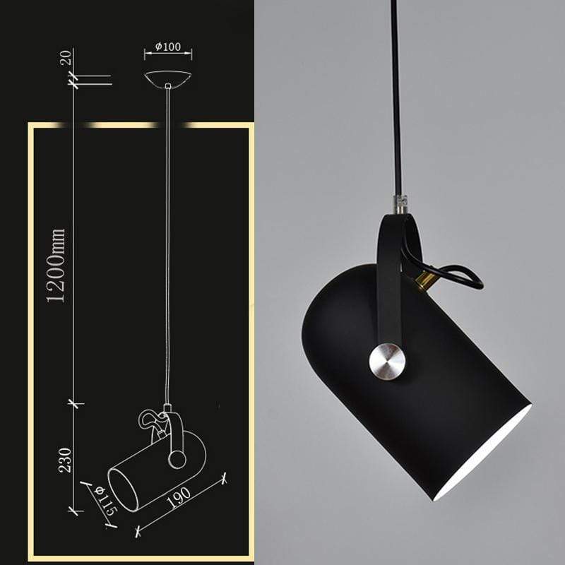 Lexor Luminaires Suspension Rglable Angle Minimaliste - Neutralighting