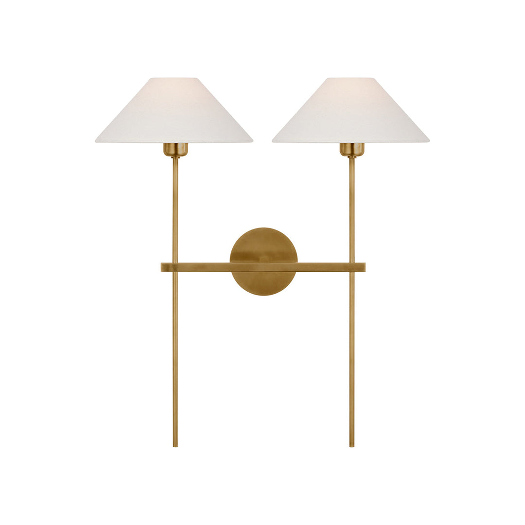 Zosilara Applique Murale Tissu Laiton Industriel Vintage - Neutralighting