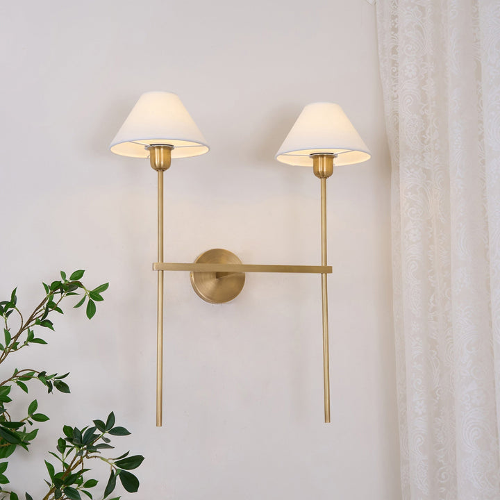 Genevieve Applique Murale en Tissu - Neutralighting