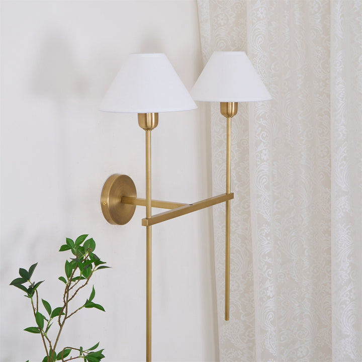 Genevieve Applique Murale en Tissu - Neutralighting
