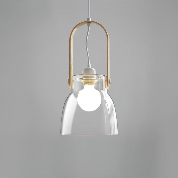 Hailie Suspension Clair Verre Rustique Moderne - Neutralighting