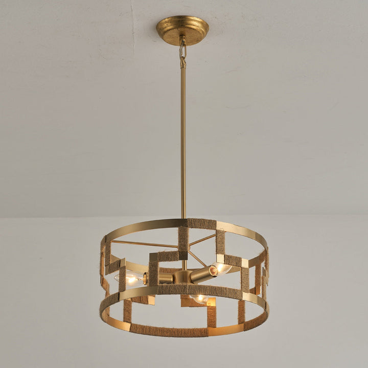 Syraeeth Suspension Métal Doré Créativité Individuelle - Neutralighting