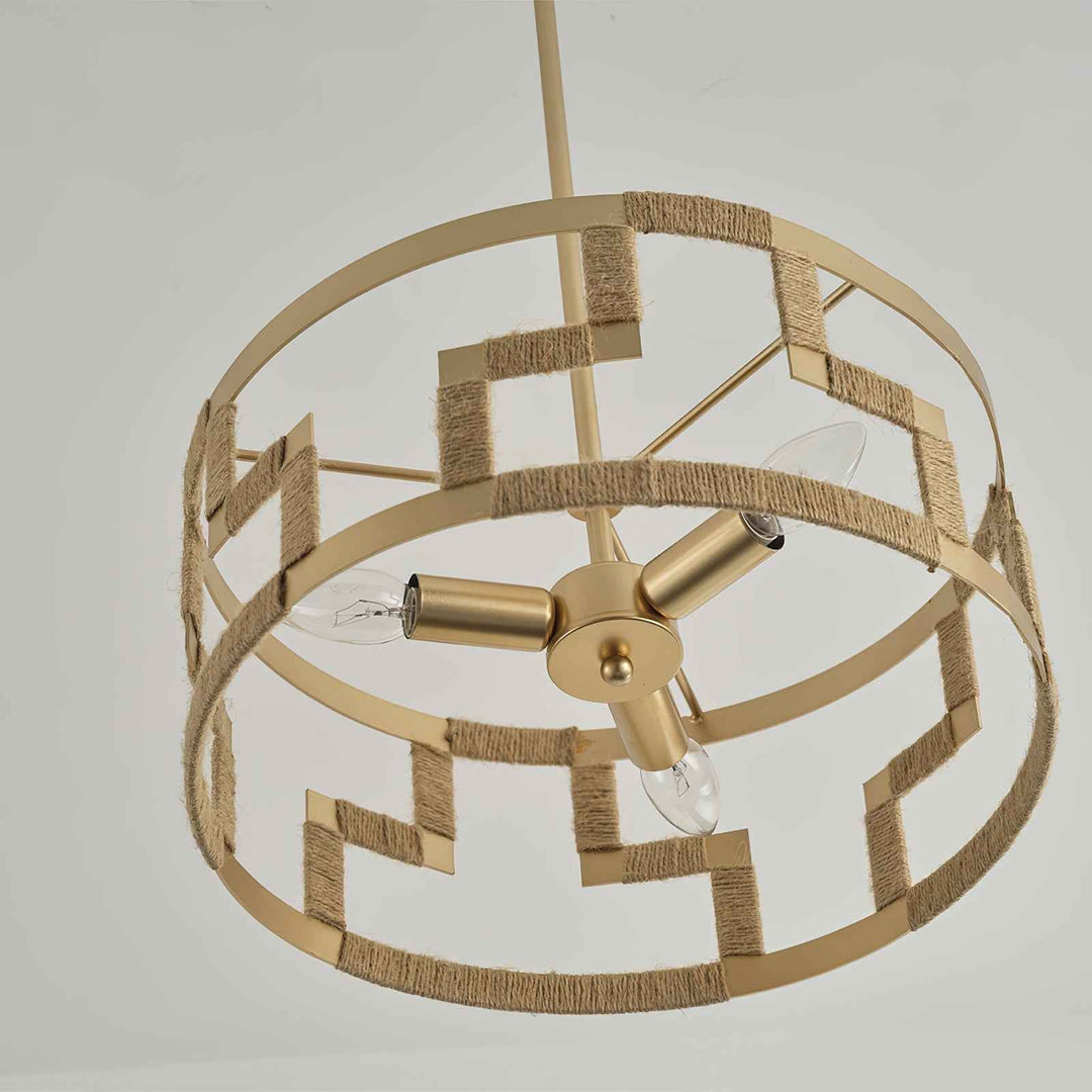 Syraeeth Suspension Métal Doré Créativité Individuelle - Neutralighting