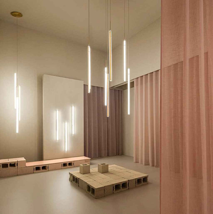 Lampe naSuspension en Acrylique – Design Contemporain