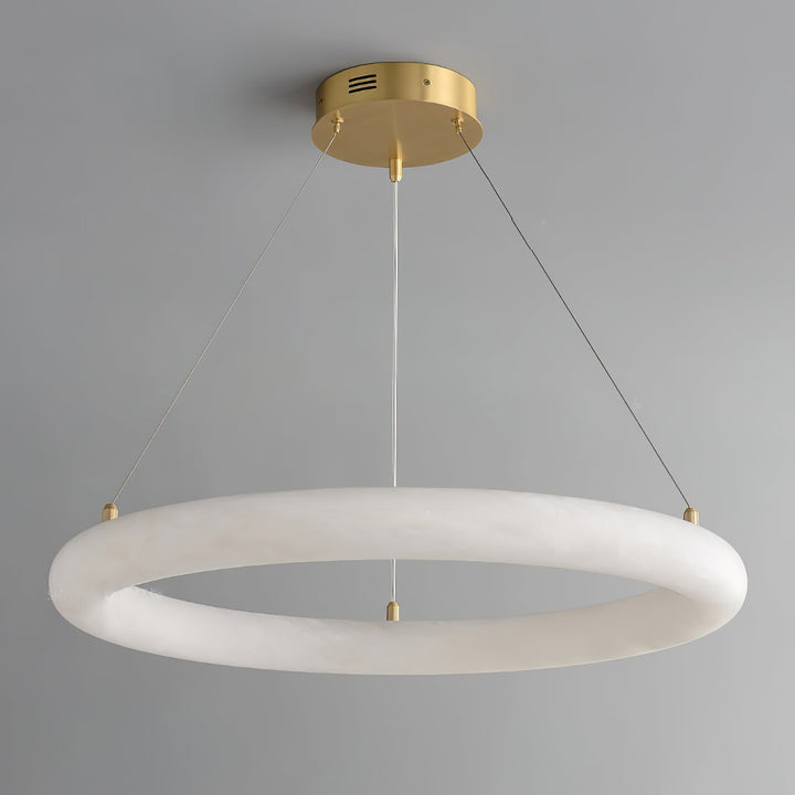 Erzorila Suspension Circulaire en Albâtre - Neutralighting