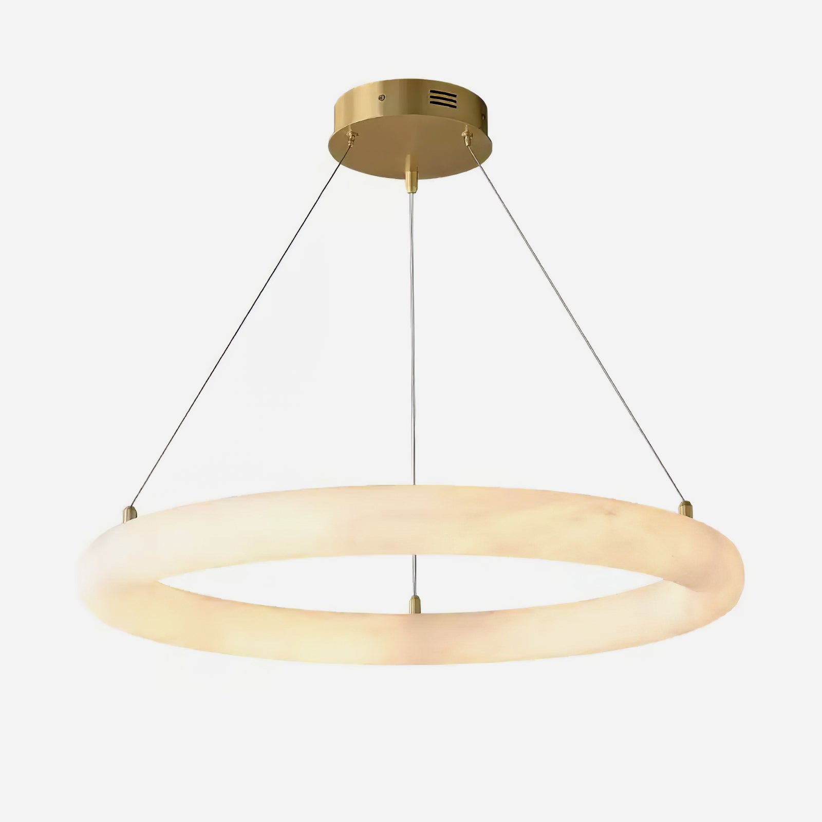Erzorila Suspension Circulaire en Albâtre - Neutralighting