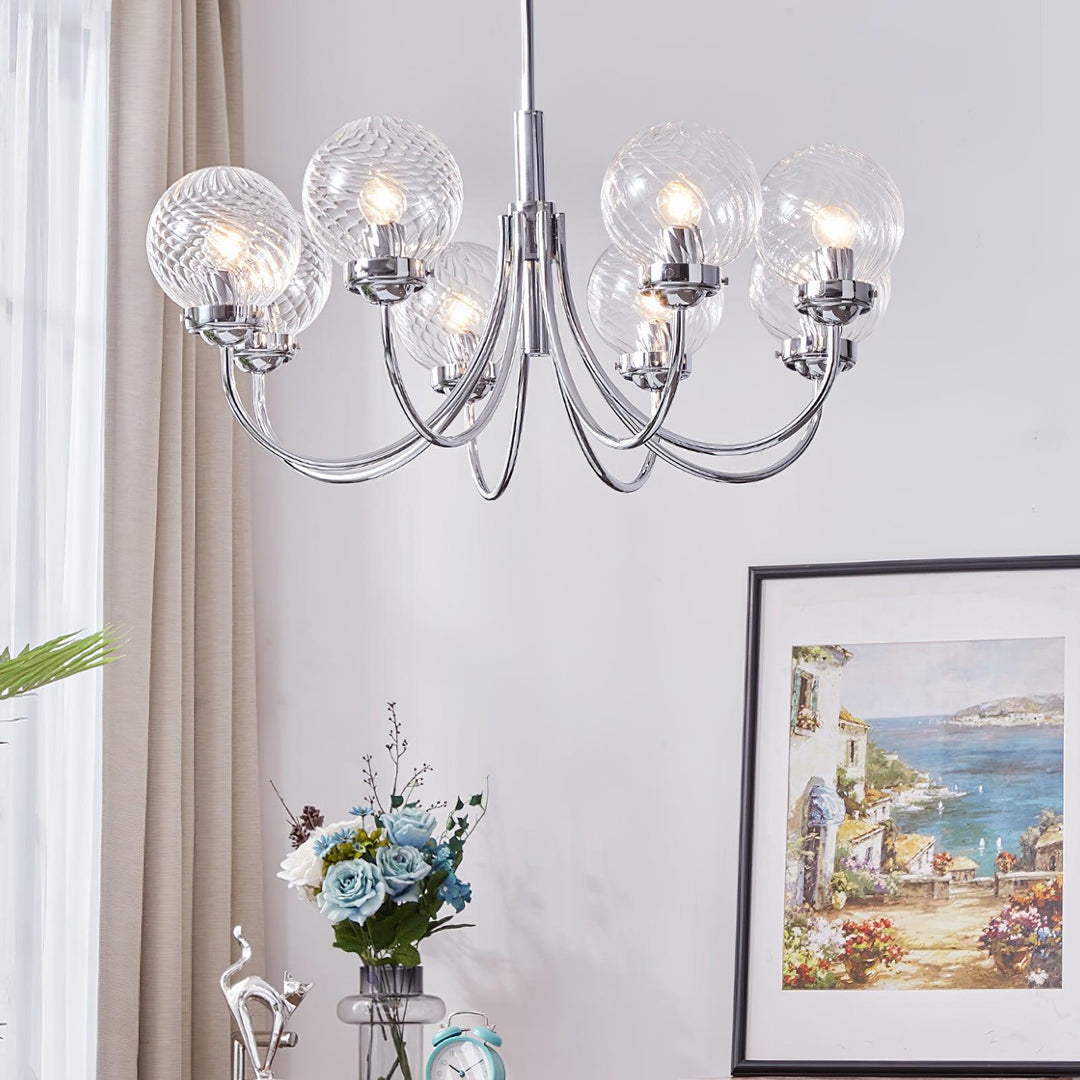 Armiriel Élégance Nordic Verre Lustre - Neutralighting
