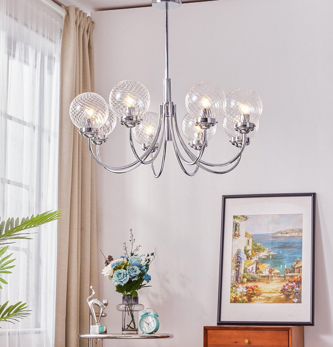Armiriel Élégance Nordic Verre Lustre - Neutralighting