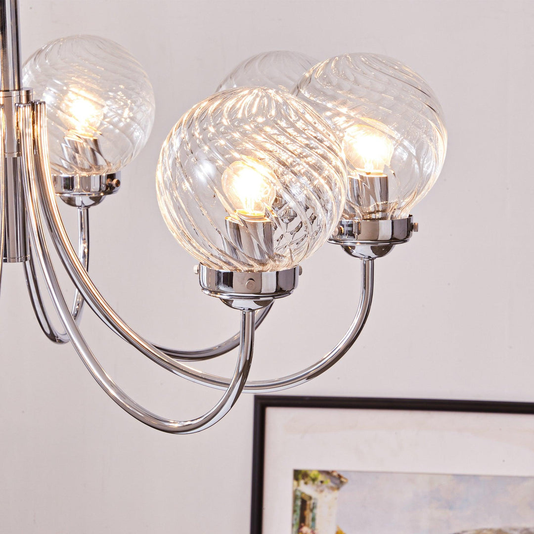 Armiriel Élégance Nordic Verre Lustre - Neutralighting