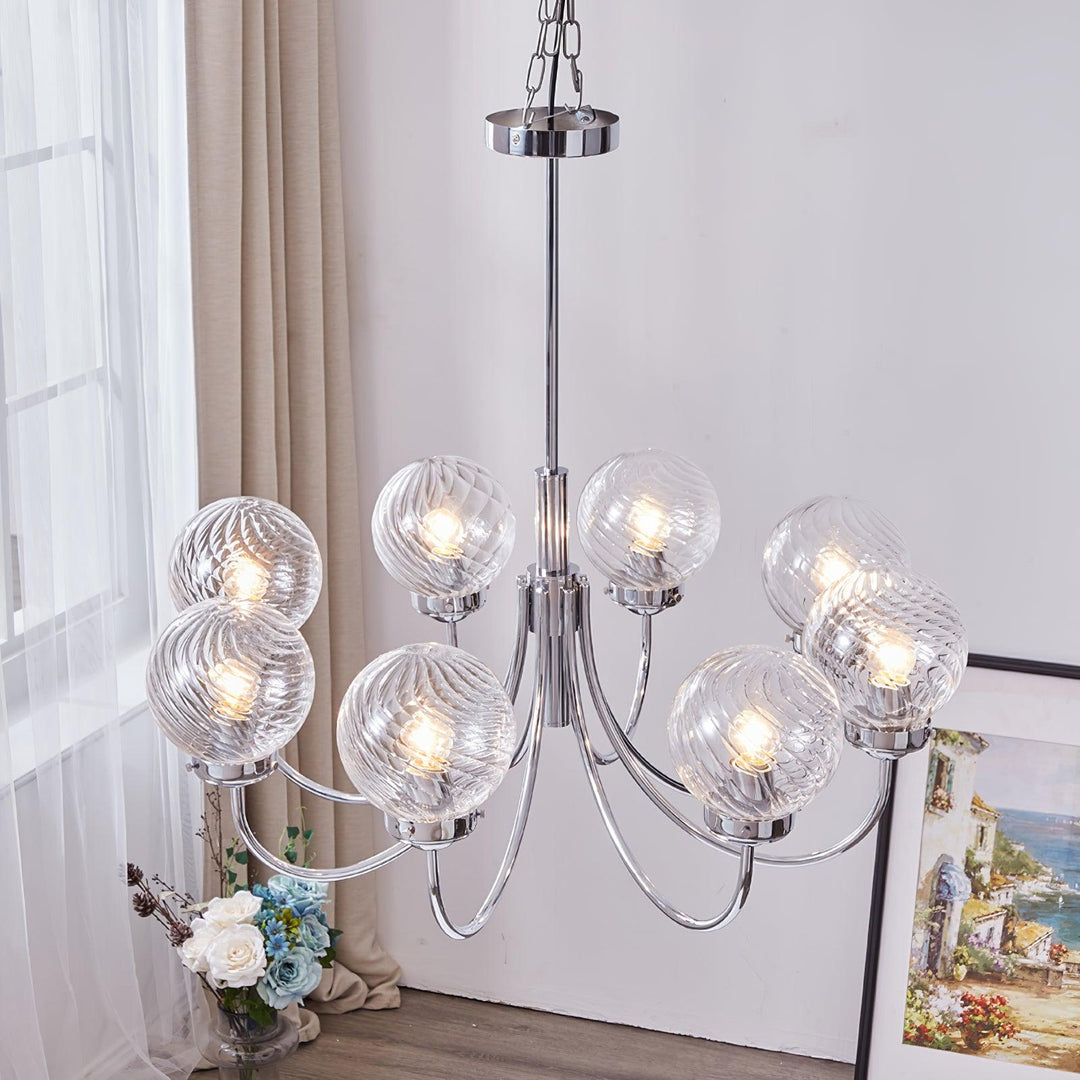 Armiriel Élégance Nordic Verre Lustre - Neutralighting