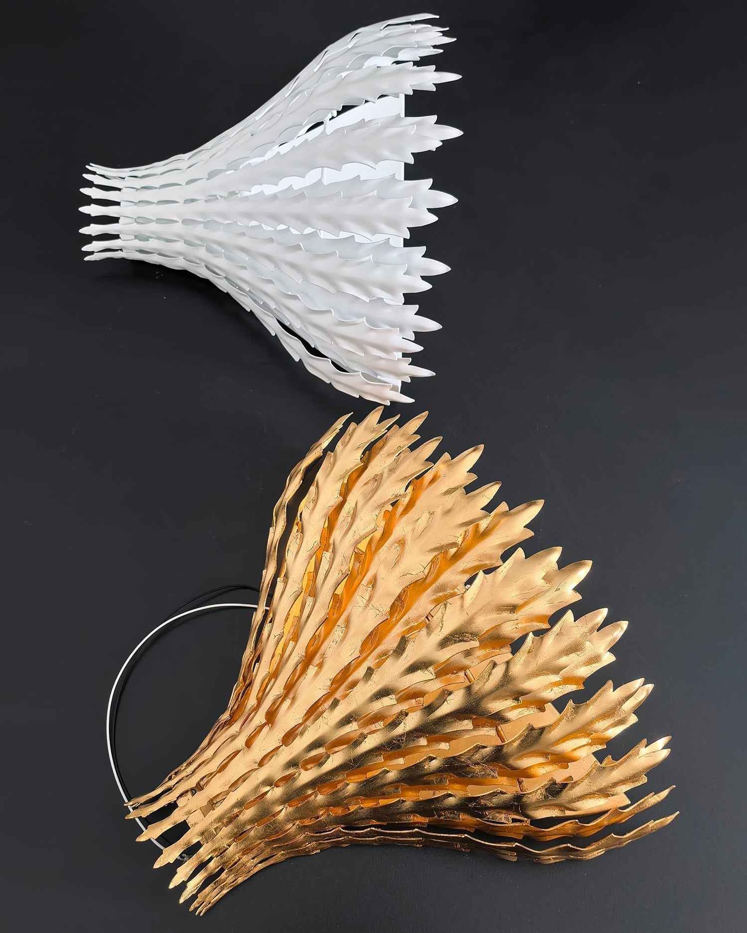 Lampe 36cm en Verre – Design Contemporain