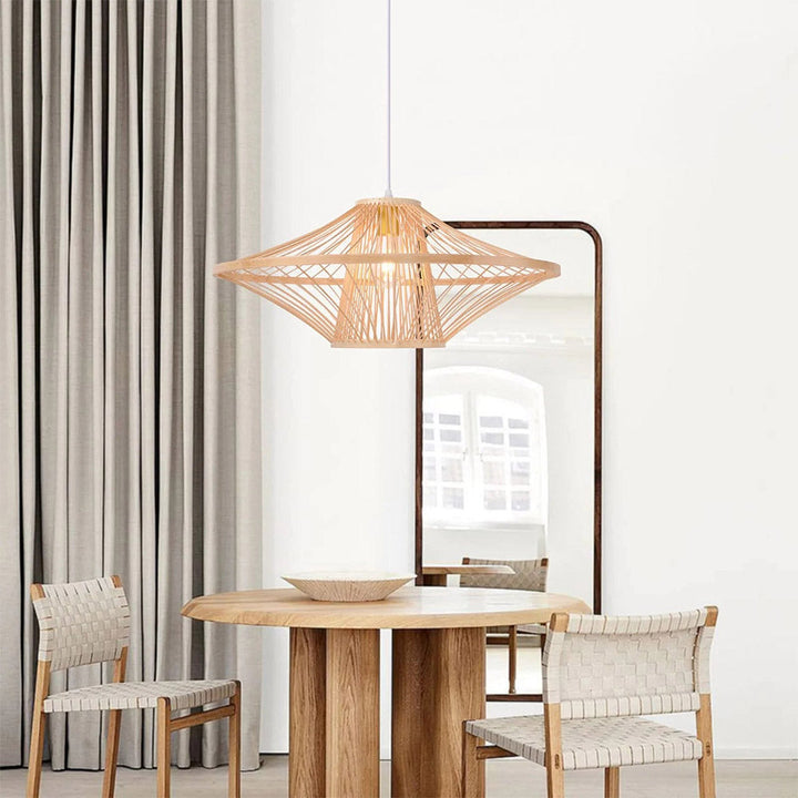 Ritta Suspension Créative Fait à la Main Bambou Salon - Neutralighting