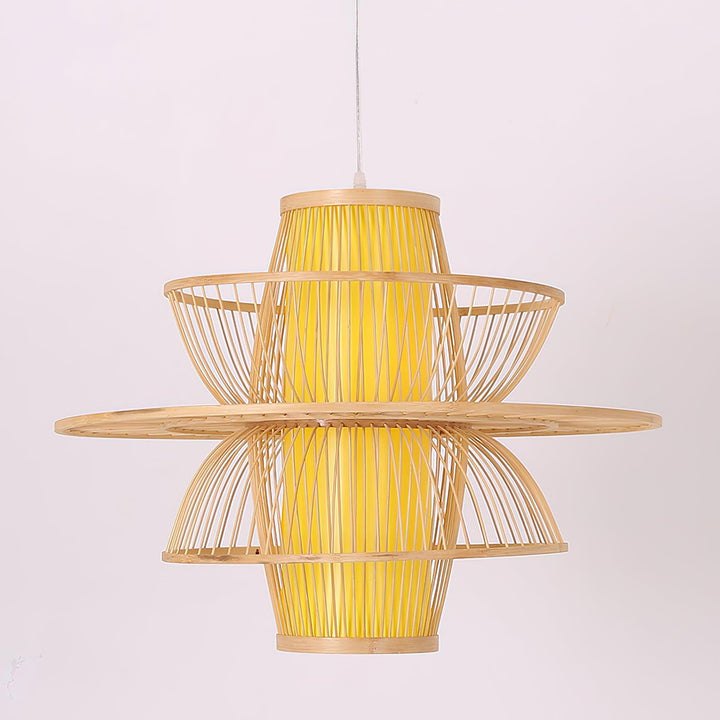 Covarir Lampe Suspension en Bambou Sigyn Fait Main - Neutralighting