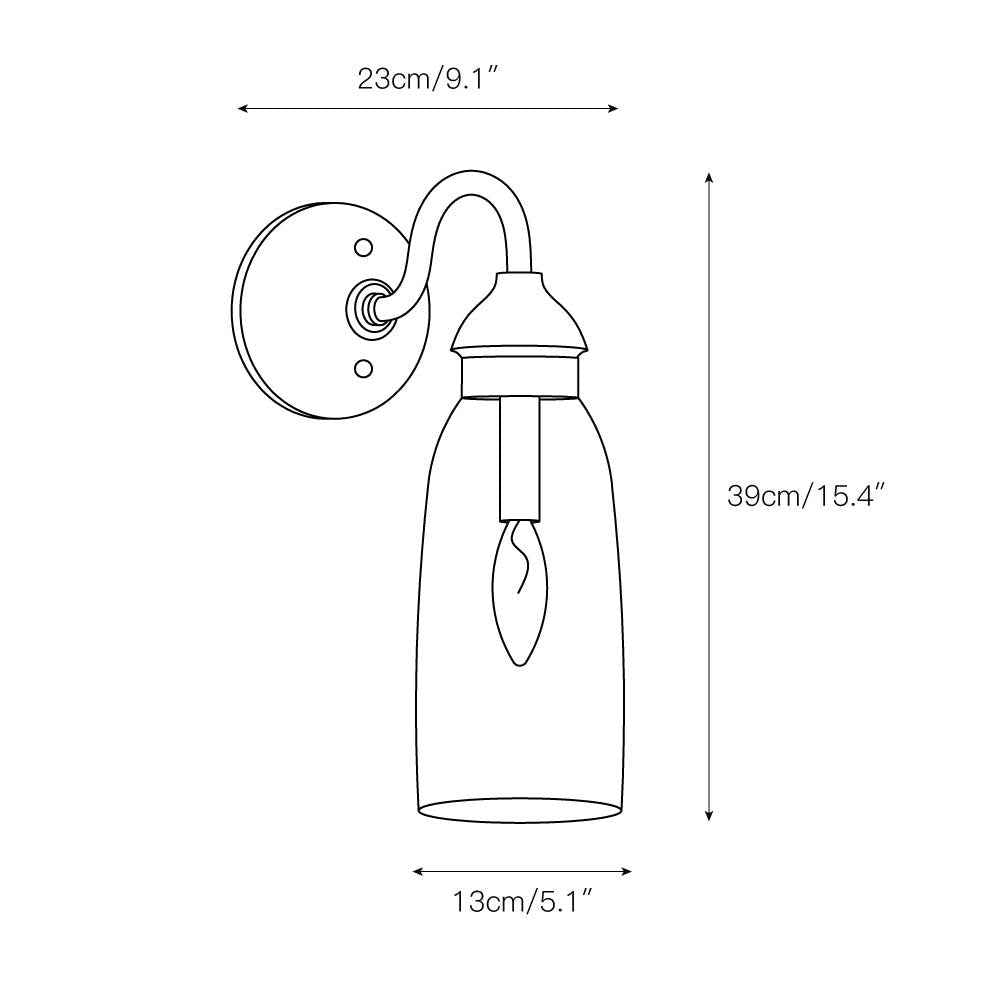 Lampe Nydoreth en Verre – Design Contemporain
