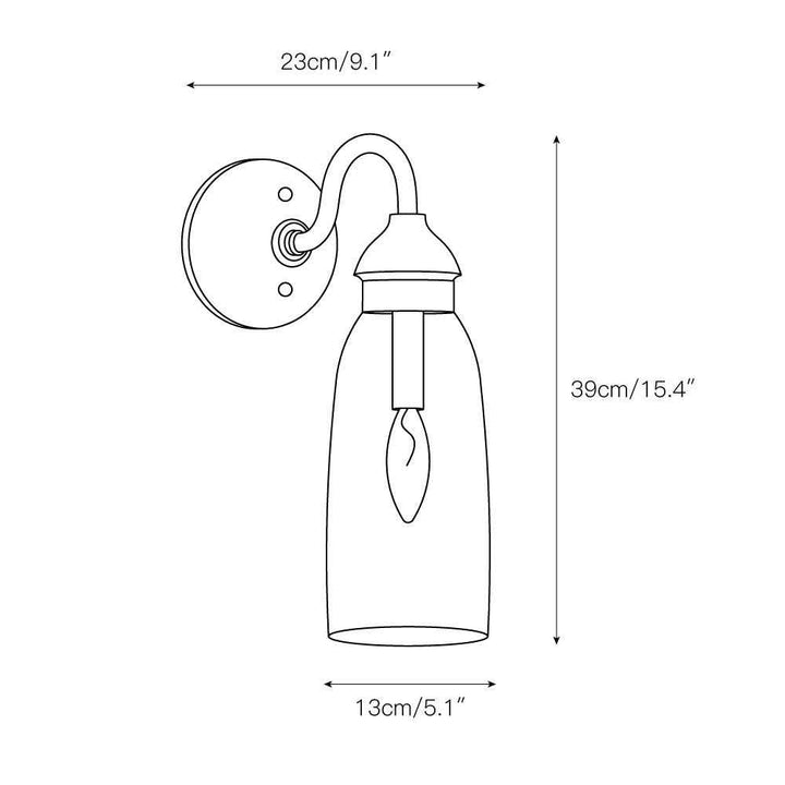 Lampe Nydoreth en Verre – Design Contemporain