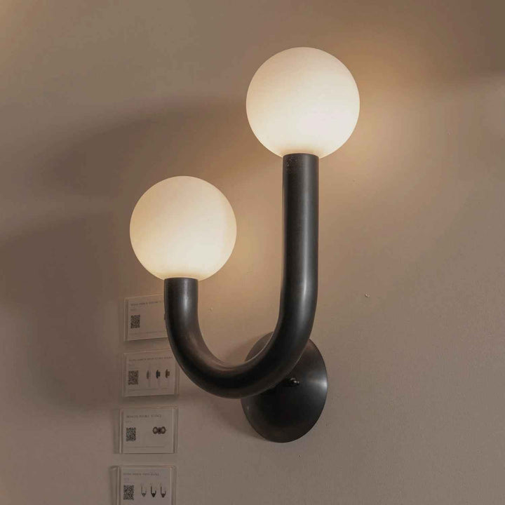 Zoshaos Laiton 14cm Noir Moderne
