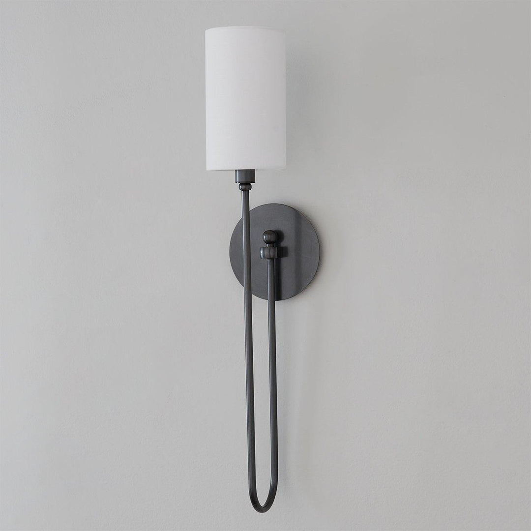 Syvineth Applique Murale Laiton Tissu Minimaliste Moderne - Neutralighting