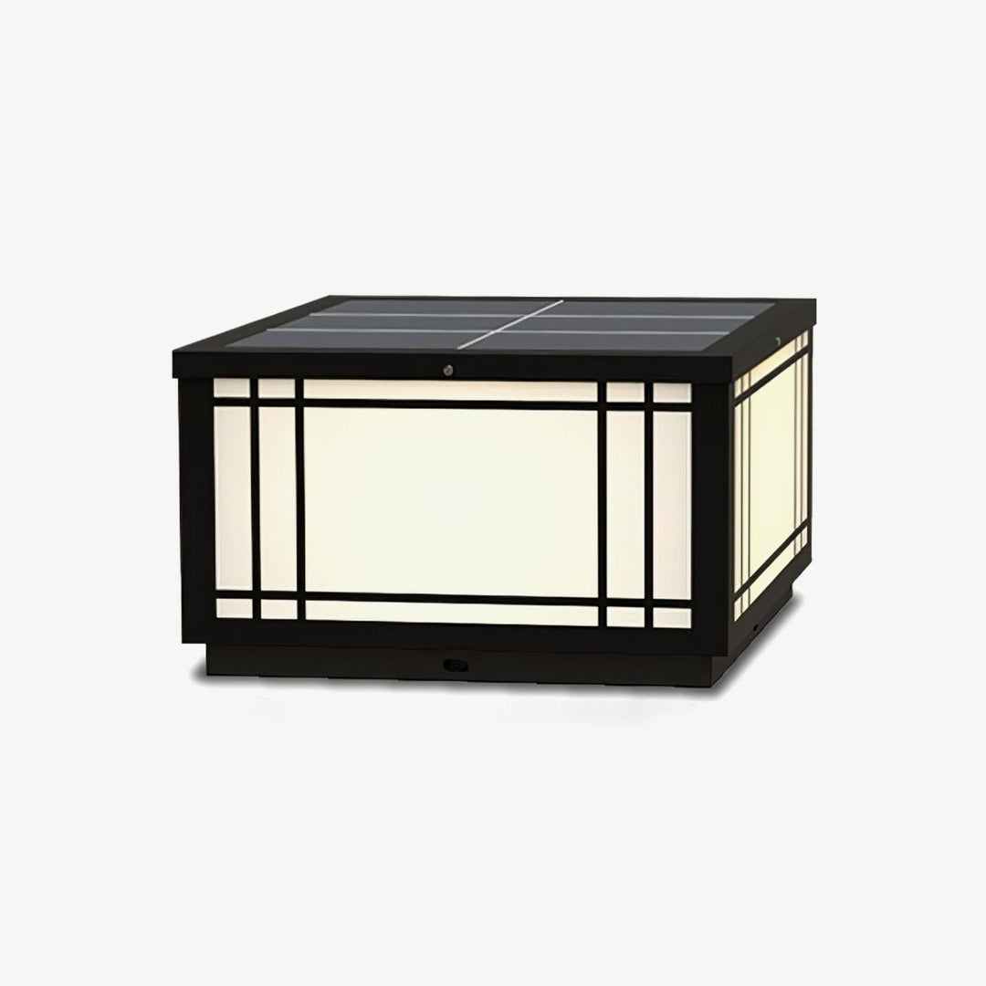 Harrison Lampe Solaire Cube Classique Premium Extérieure - Neutralighting