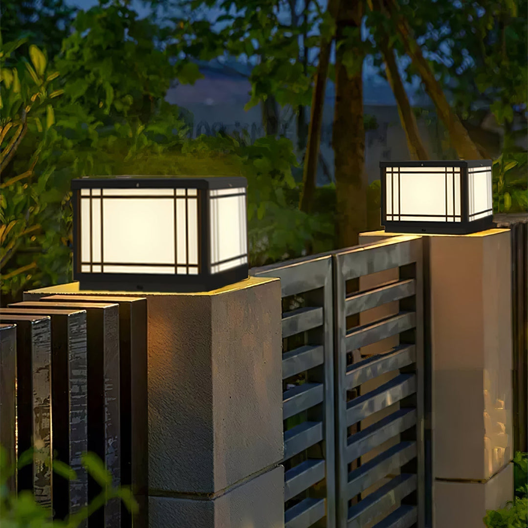 Harrison Lampe Solaire Cube Classique Premium Extérieure - Neutralighting