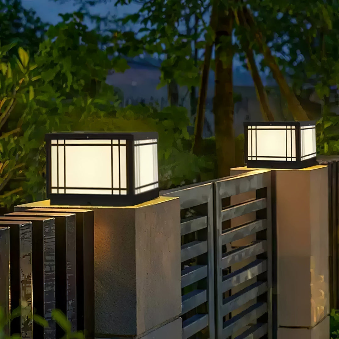 Harrison Lampe Solaire Cube Classique Premium Extérieure - Neutralighting
