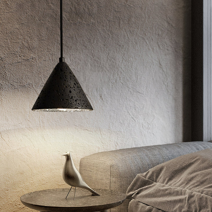 Cyrah Suspension Dôme en Travertin - Neutralighting