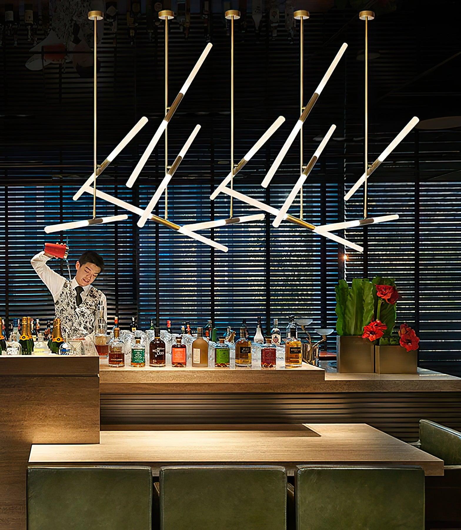 Mabel Suspension Linéaire Moderne - Neutralighting