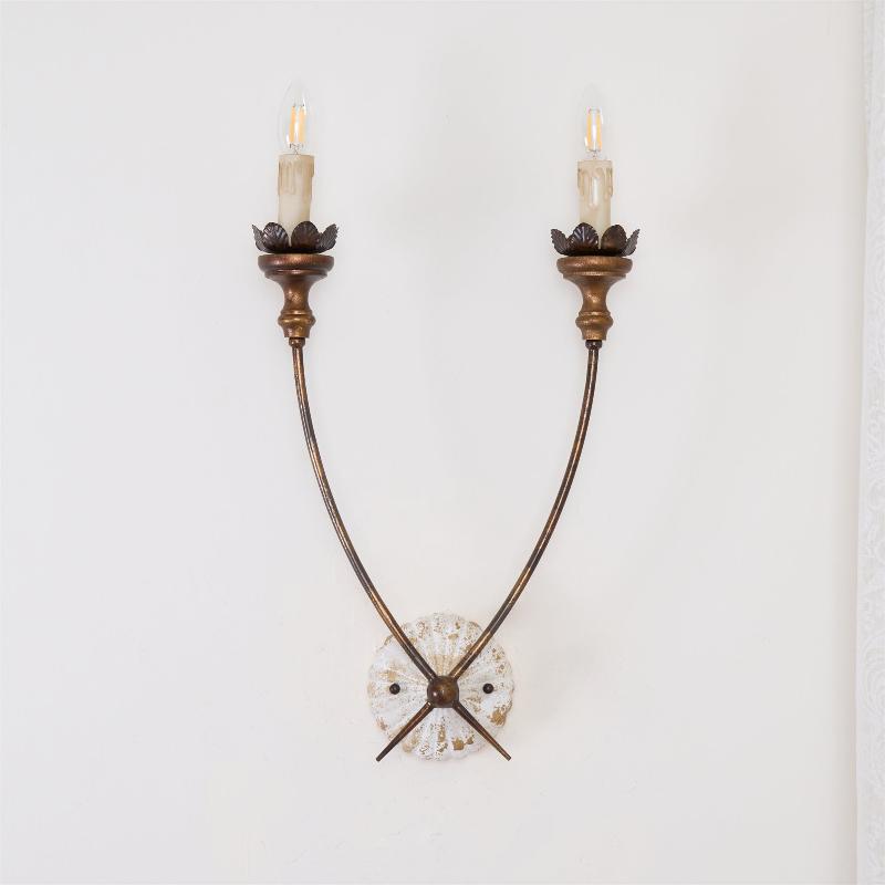 Catalos Applique Murale Vintage Industriel Bois Métal - Neutralighting